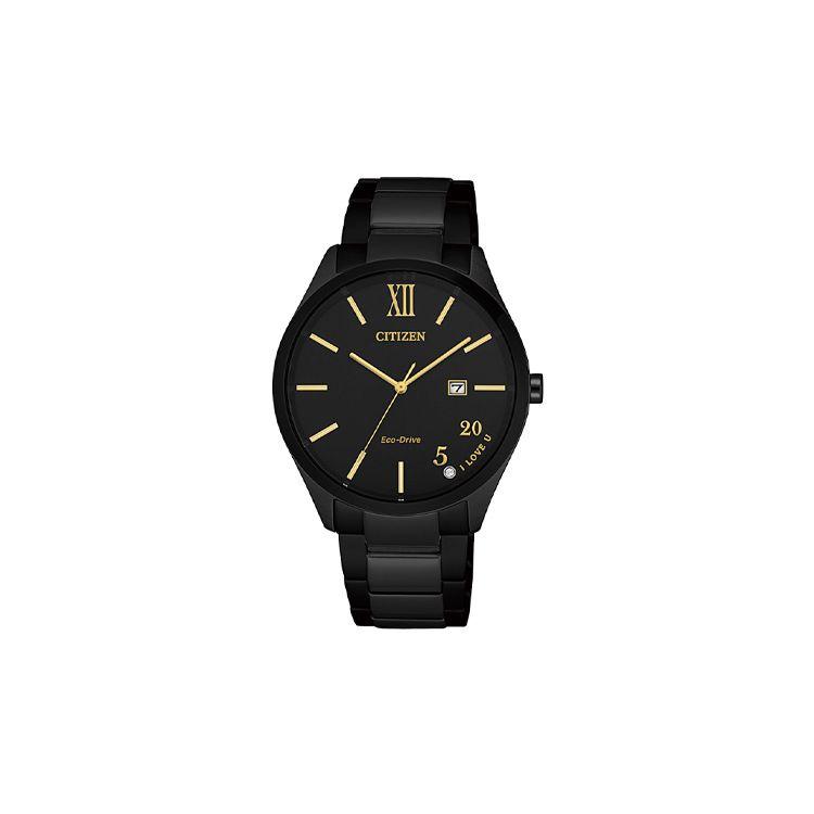 Citizen 30M Water Resistant Eco-Drive Quartz Movement Stainless Steel Watch 35Mm Black Dial Women watches EW2457-85E Black Dial