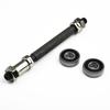 Steel Axles Bearing Bicycle Bike Cycling Hollow Axle