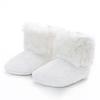 2025 New Winter Baby Snow Boots Knitted Warm Plush Newborn Little Girls Boys Shoes Non-slip Fashion Toddler Girls Boots