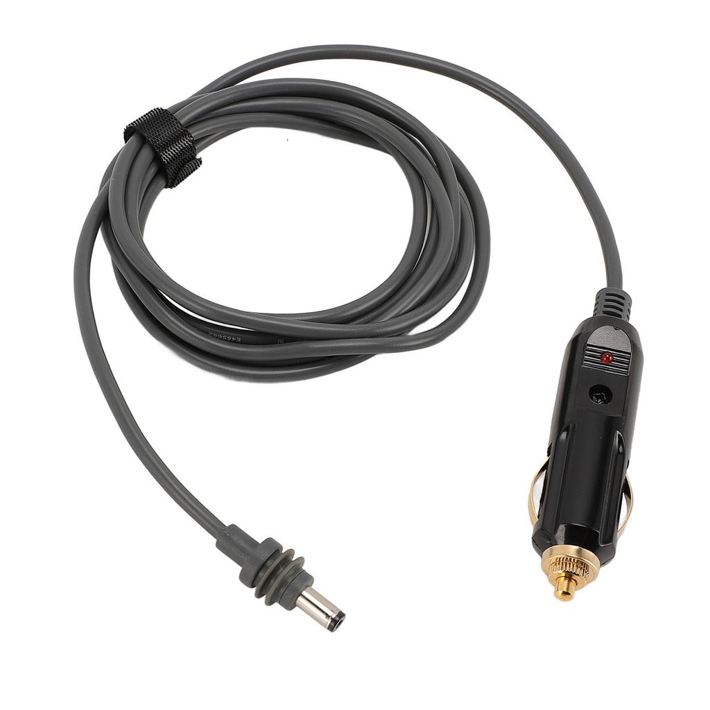 Satellite DC Car Power Supply Cable 18AWG Cigarette Lighter to DC Cord IP68 Water Resistant Plug and