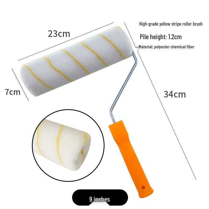 Fine Hair Hot Melt Corner-Free Latex Paint Roller Brush