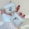Case for Apple Airpods 2 1 Earphone Cases With Hook funny Cute Cartoon Matchman For Airpod Pro 3 Pro2 Clear Protective Covers