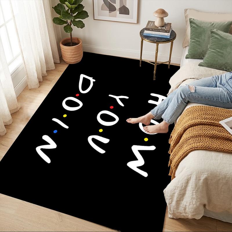 Friends Living Room Nonslip Area Rug Soft Carpet For Bedroom Game Playroom Sofa Office Home Decor Doormat Christmas Gift C9302426