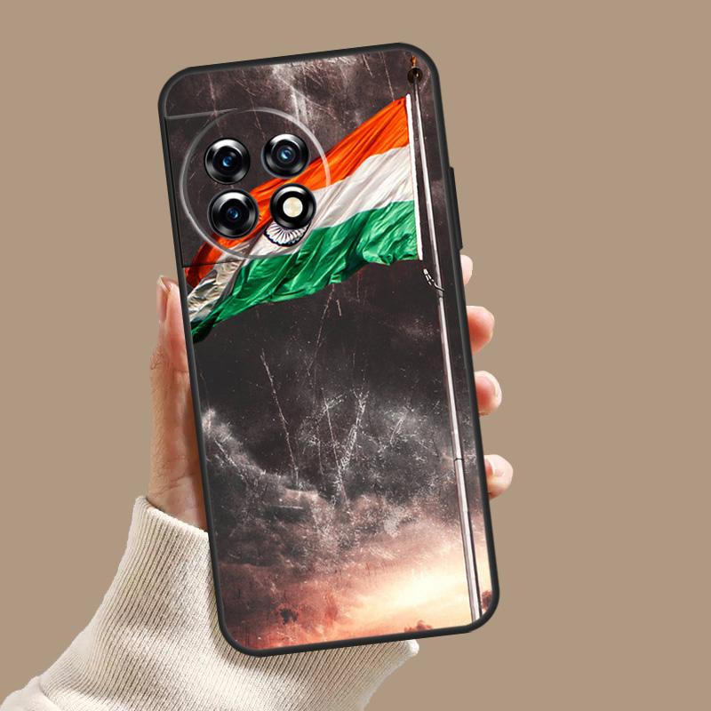 

India Indian Flag Case For OnePlus Nord 5 CE 4 3 Lite N20 N30 OnePlus 15 13 12 11 8 9 10 Pro 12R 13T 13R Cover OnePlus Nord CE 3