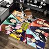 1pc My Hero Academia Anime Cartoon Design Chair Mat - Seasonal Gift for Office, Home Decor, Living Room, Bedroom, Game Room - Non-Slip Carpet Suitable