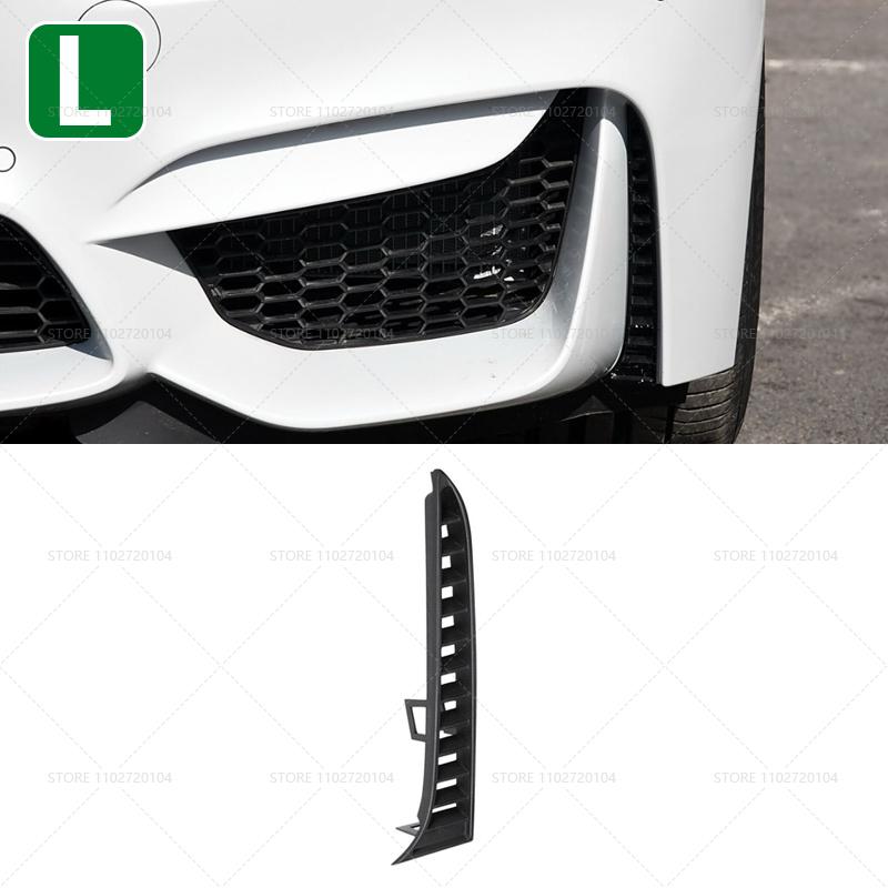 for 2014-2020 F80 F82 F83 BMW M3 M4 Side Front and Rear Bumper Grid Grille Trim 51118056599 51118056600 51128056587 51128056588 Front L 51118056599
