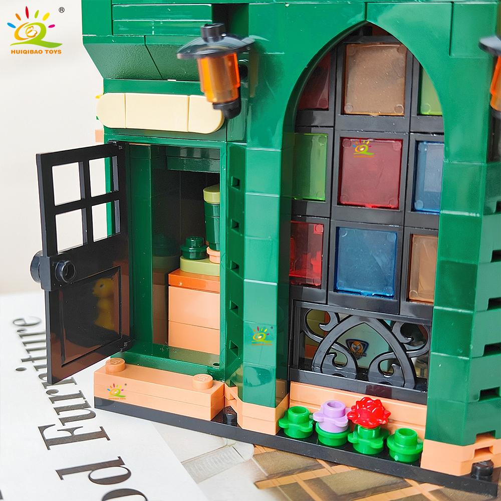 Simulation Coffee machine Model Micro Building Blocks Mini Bricks Coffee Maker Puzzle Assemble Children Toys Desk Home