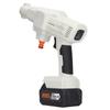 White Cordless Lithium Battery Car Washer High Pressure Cleaning Water Gun for BL1815 BL1520 BL1830 BL1840 US Plug