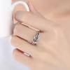 New Korean-Japanese Retro Knot Adjustable Finger Ring for Women - Hip Hop Style