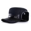 Middle Aged And Elderly Men's Winter Warm Hat Flat Top Hat