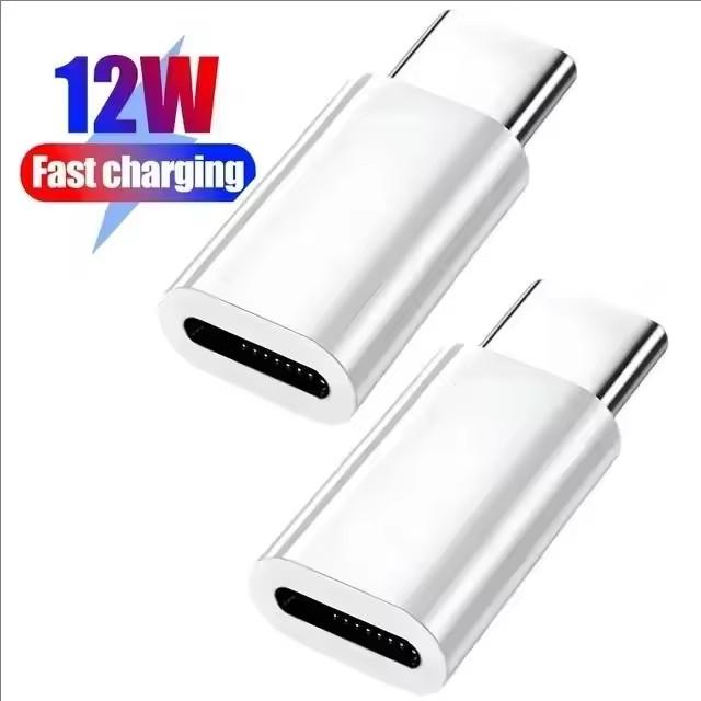 3-1Pcs Female To Type C Male Adapter for iPhone 17 16 15 Samsung USB C Charging Converters IOS To Type C Converter