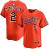 Felpa con cappuccio da baseball ricamata Baltimore Orioles City Edition da uomo - Scollo a V Vestibilità larga Abbigliamento sportivo Abbigliamento casual