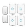 Wireless Waterproof Self-Powered Smart Doorbell - Battery-Free Long-Range Remote Control for Home