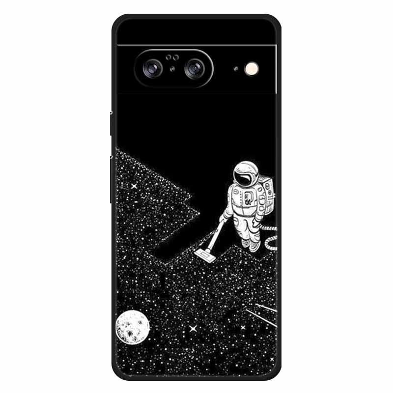 Für Google Pixel 8 / 8pro Hülle Weiches Silikon Löwe Eule Luxuriöse Rückabdeckungen Für Google Pixel 8 Pro Hüllen Pixel8 Cartoon Schalen