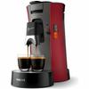 Philips CSA240/91 Coffee Pod Machine 0.9L Red