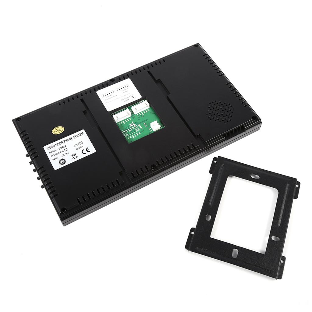7"" Pekskärm LCD RFID Video Telefon Intercom Dörrklocka Hemsäkerhet Lösenordssystem