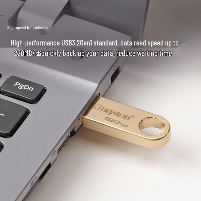 Kingston DataTraveler DTSE9G3 USB 3.2 Gen 1 Metal Flash Drive