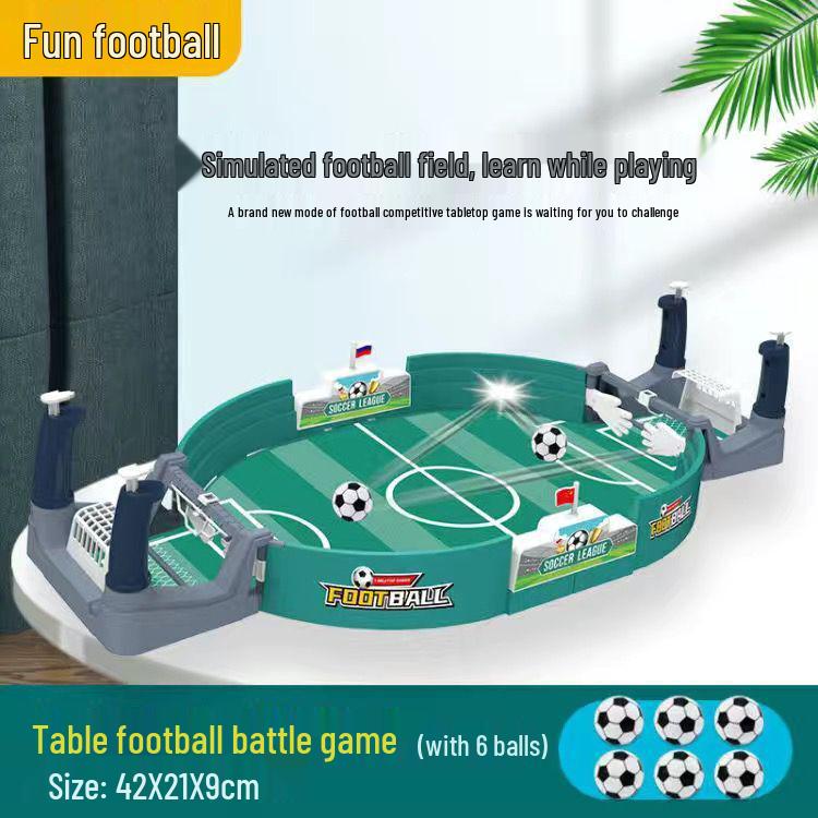 TEMU Interaktives Tischfußball-Desktopspiel für zwei Spieler für Kinder