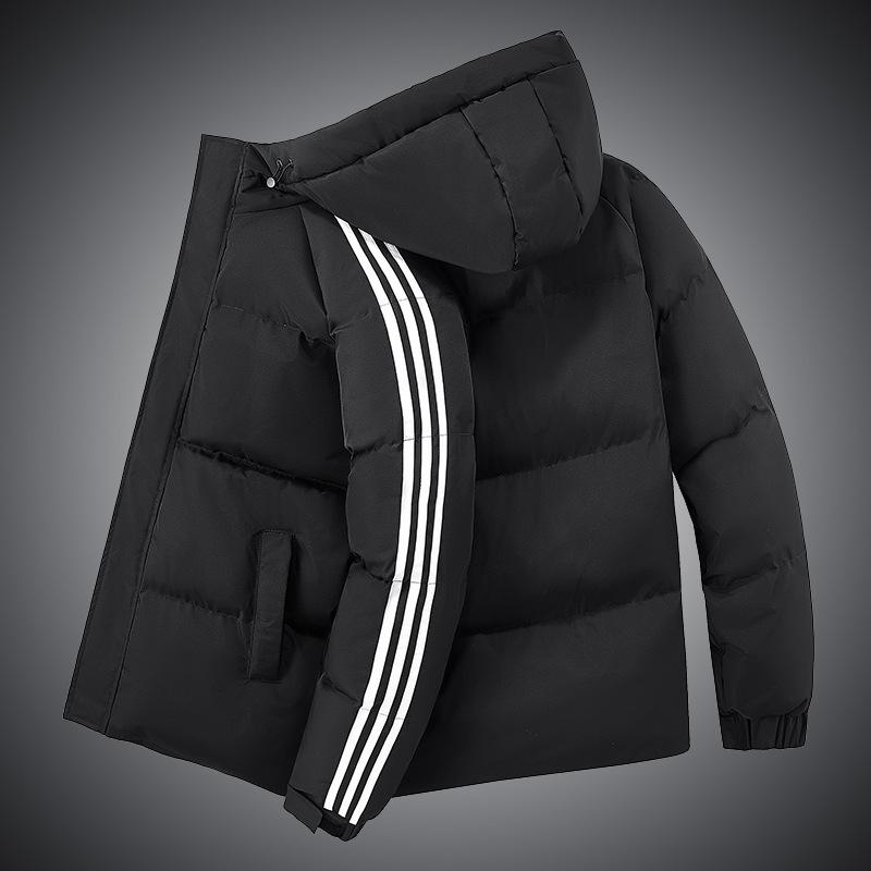 

Підліткова куртка Тепла бавовняна куртка для чоловіків Товста бавовняна куртка для чоловіків Модна повсякденна та універсальна Висококласний костюм-пуховик 4XL