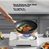 Jingdong Jingzao Flat-Bottom Pan, Egg Frying Pan, Steak Non-Stick Frying Pan, Low-Smoke Egg Burger Pan, Compatible with Induction Cooker, 26cm