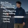 Portable COB Waist Light Rechargeable Work Light Outdoor Camping Night Running Floodlight Fishing and Hunting Work Light