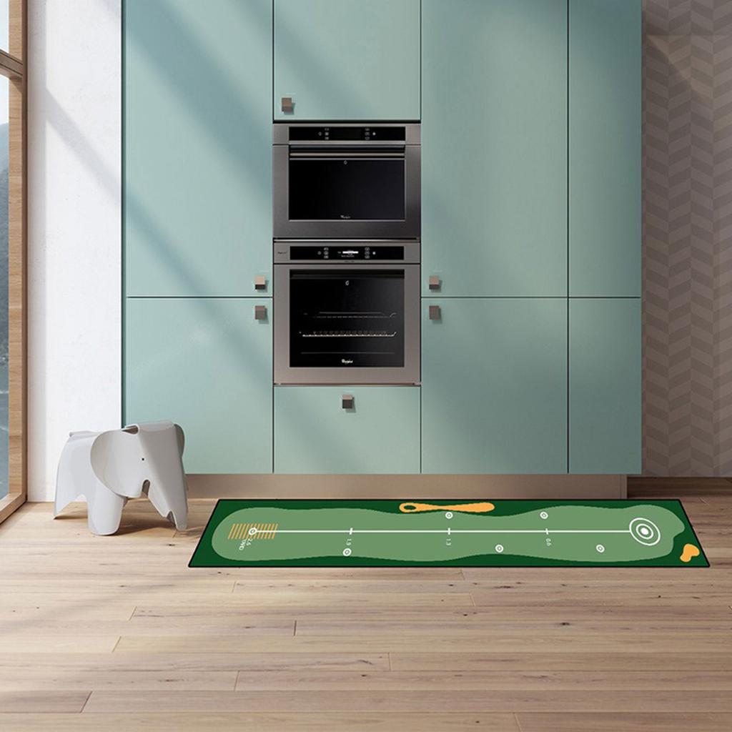 Golf Putting Mat Foldable Golf Training Putting Practice Detection Golf Accessories for Men Improve Golf Skills Golfer Home
