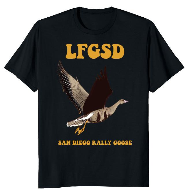 NEW LIMITED LFGSD Rally Goose Baseball Classic Novelty Tee XXXXL