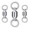 Enhanced Safety Pin Swivel for Sea Fishing: Quick-Snap Figure 8 Ring Tackle
