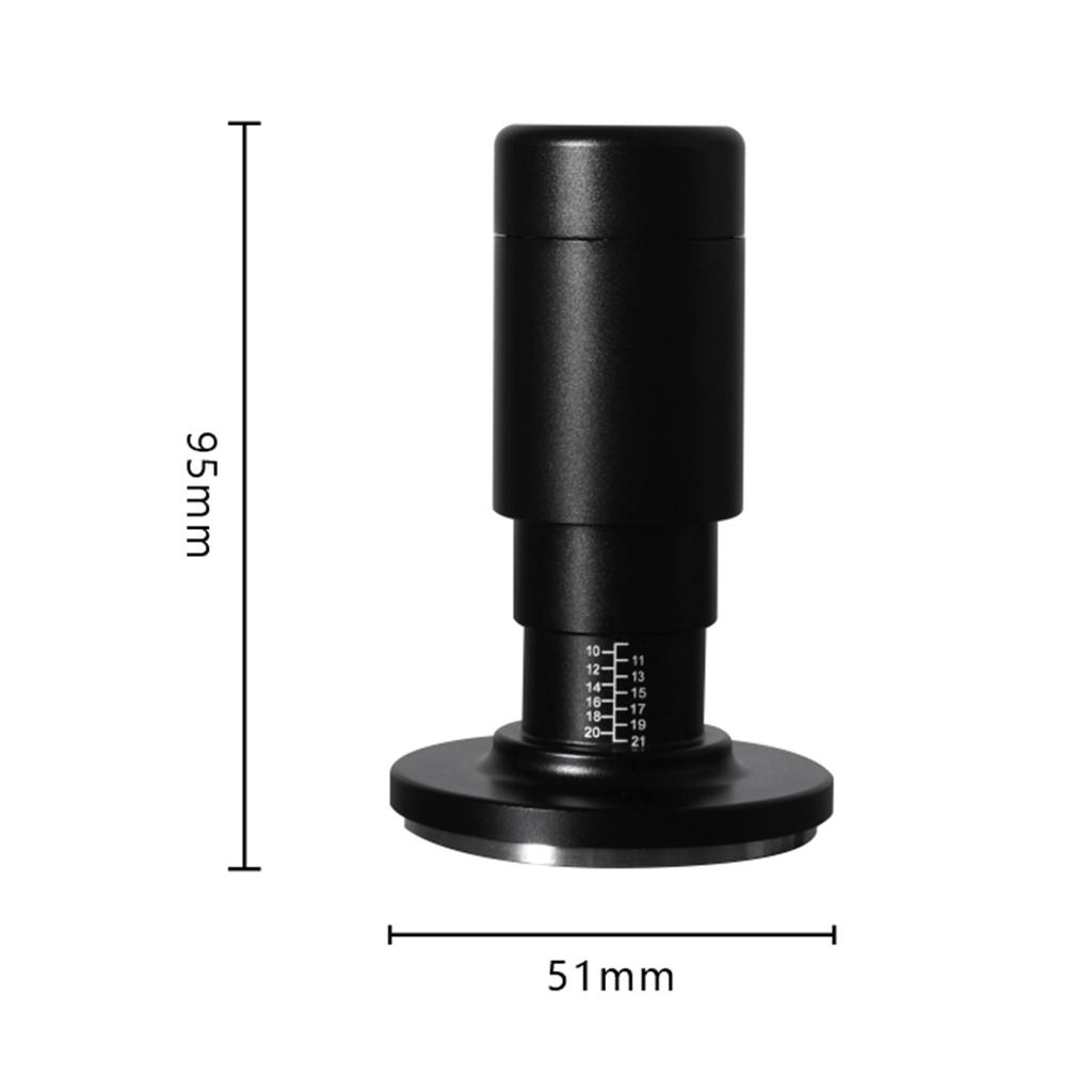 Coffee Distributor and Tamper Barista Tool Espresso Accessories 2 in 1 for Espresso Office Accessories