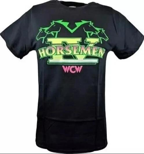 

Four Horsemen Wcw Ric Flair Mens Black T-shirt M