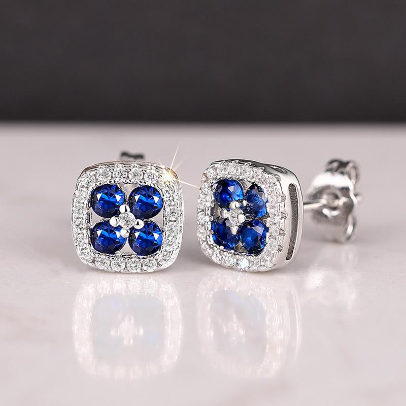 

Легкие роскошные геометрические серьги-гвоздики для женщин, элегантный темперамент, изысканные и маленькие, модные дизайнерские украшения