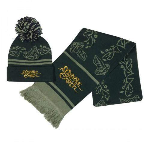 

Lord Of The Rings Middle Earth Hat And Scarf Set One Size