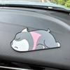 Car Anti-Skid Mat Cute Cartoon Dashboard Non-Slip Pad PVC Mat Heat-Resistant Washable Dashboard Pad For Phone Key Card Holder