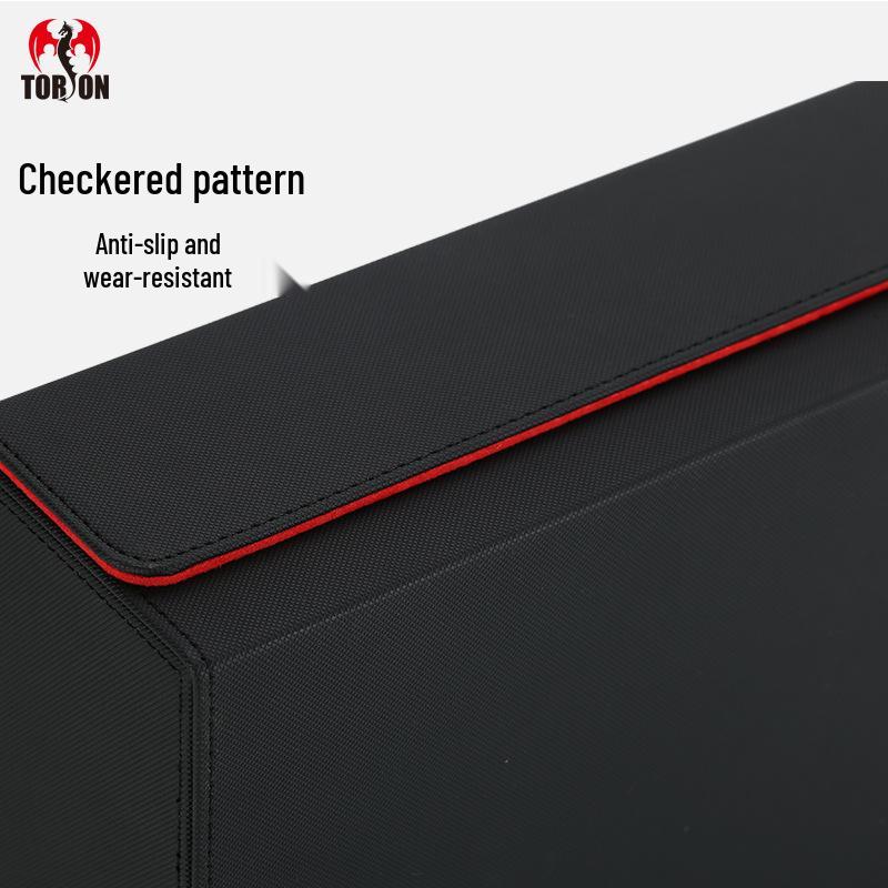 Large PSA Graded Card Storage Box - High-End PU Leather by DCGS, Screw-Closure, Universal Fit for BGS