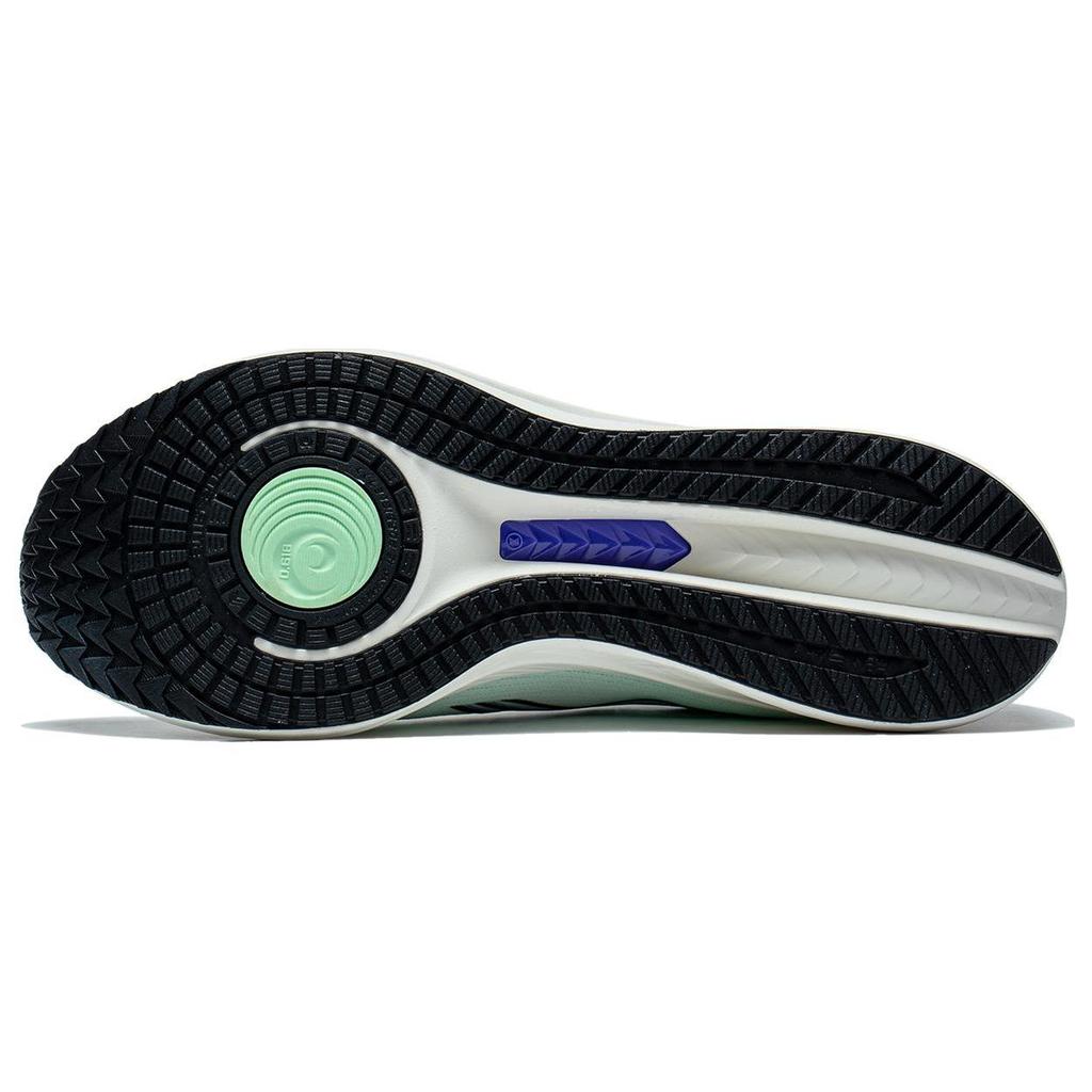 Li Ning Red Hare 6 Slip Resistant Abrasion Resistant Low Top Sprint Running Shoes Men's White Neon Green ARMT015-15