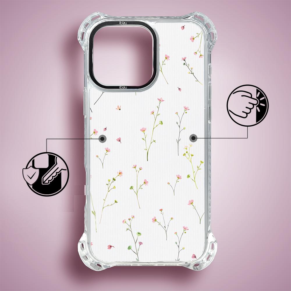 Etui Do Iphone 16 Pro Max Ibizu Dropguard Ultra Z Magsafe, Pastel Bloom, Polna Fantazja