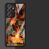 Cool Anime Pokemon Luxury Phone Cover Glass Case for Samsung Galaxy S25 Ultra S22 S21 S24+ S23+ S25+ S20 FE S23 Plus S24