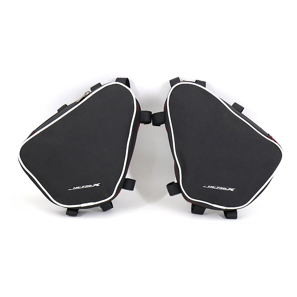 Motorcycle Toolbox Frame Crash Bar Bags Tool Placement Travel Saddle Bag FOR Honda NC700X NC700S NC750X NC750S NC 700 750 X S