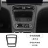 For Geely Xingyuan Dedicated Central Control Interior Gear Shift Panel  with Suede Decorative Sticker Protective Cover 25 Models