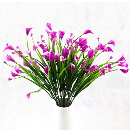 1Pc Artificial Gypsophila Calla Lilies Flowers Plant Wedding Party Home Decor