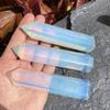 Opalite Crystal Tower Elegant Obelisk Bulk Tumbled Gemstone Pillar Home and Office Decoration Gifts