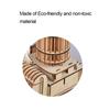 Wooden 3D Jigsaw Camera Model Puzzle Toy for Kid Child Educational Toys