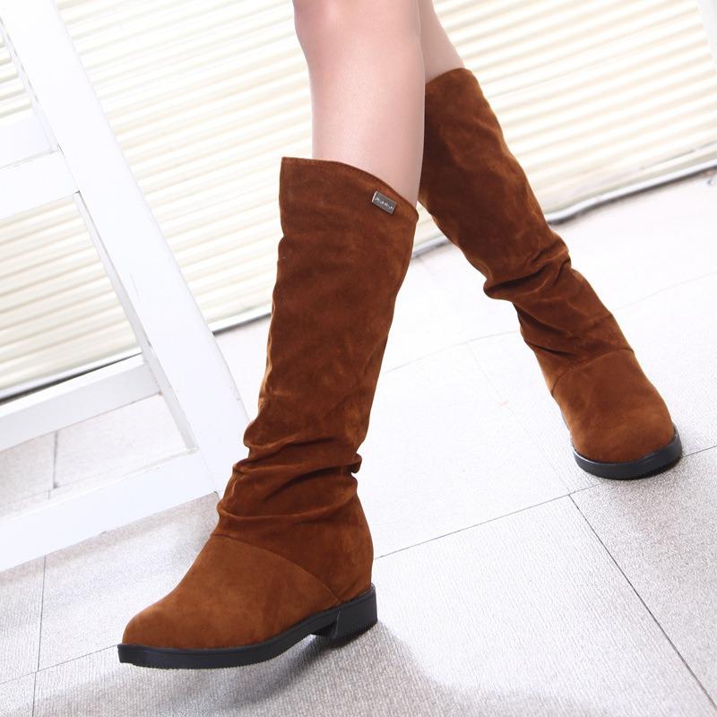 Autumn and Winter New European and American Fashionable Sleeve Boots