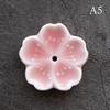 Cherry Blossoms Japanese Style Ceramic Incense Stick Home Bedroom Holder