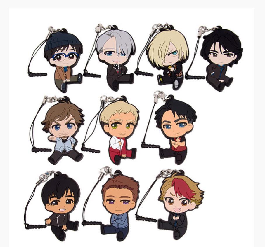 [USED] Yuri!!! on Ice Petanko Trading Rubber Strap Box