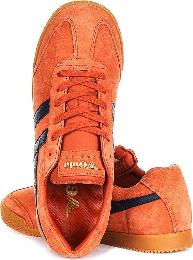 Gola Harrier Suede Sneakers (CMA192) Red/navy/khaki