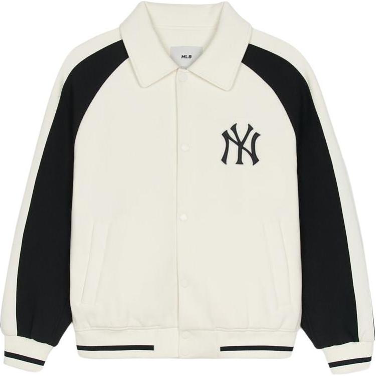 New MLB New York Yankees SS25 Jackets Coats Unisex Beige 3AJPV0651-50CRS