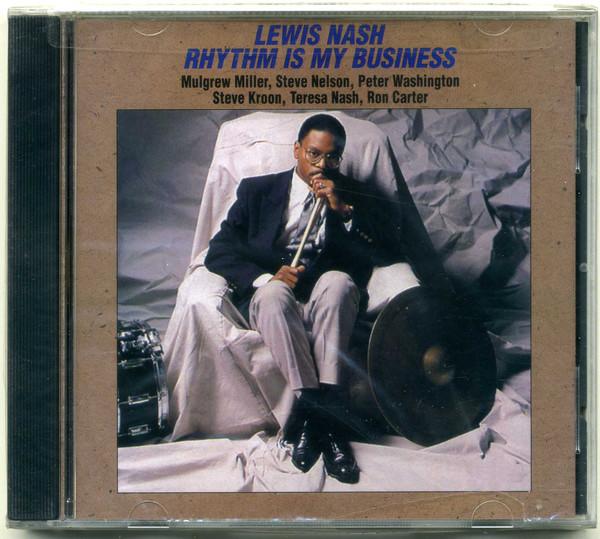 

CD LEWIS NASH - Rhythm Is My Business ECD220412 Evidence 1993 US Jazz Used