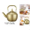 Loose Leaf Tea Pot Stovetop Kettle Lifting Handle Restaurant Stainless Steel Teapot with