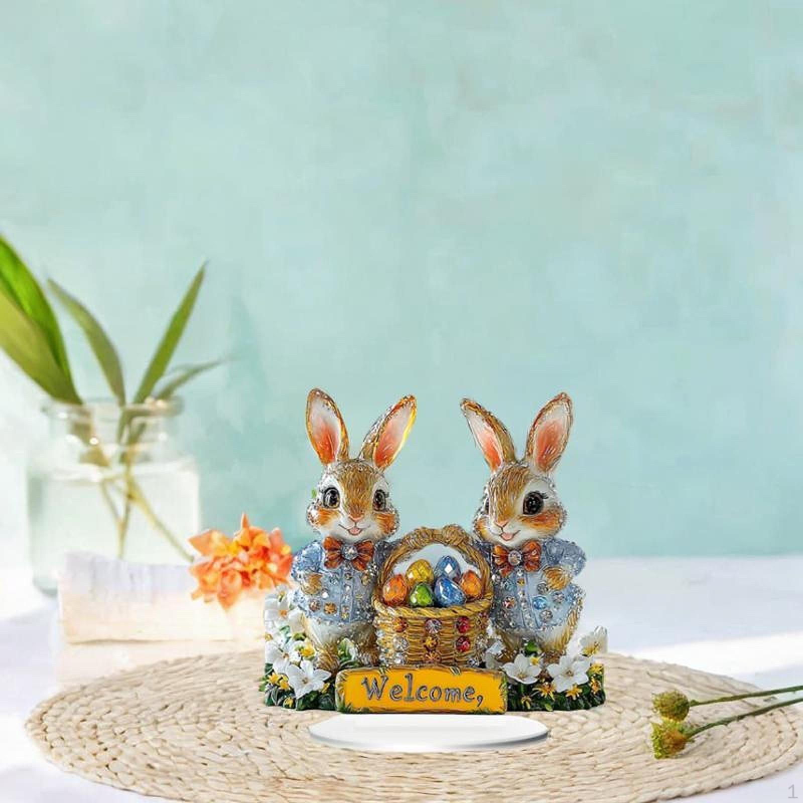 

Украшение стола, центральное украшение, пасхальное украшение, коллекционная домашняя обстановка, демонстрация животных для праздника Style B